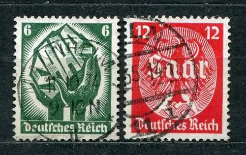 Deutsches Reich Nr.544/5        O  used       (2221)