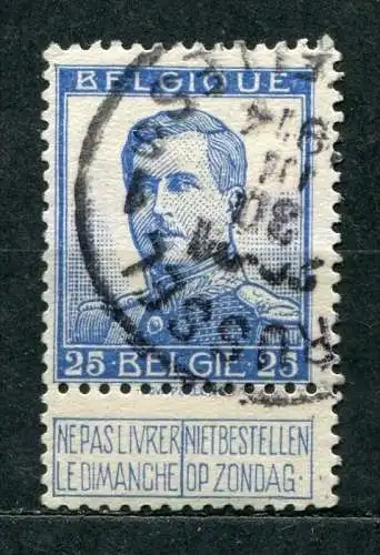 Belgien Nr.102 I         O  used                 (254)