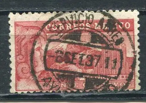 Mexico Nr.717 Z  / Wasserzeichen 9       O  used       (094)