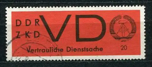 DDR Dienst D Nr.3          O  used       (17169)