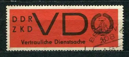 DDR Dienst D Nr.3          O  used       (17168)