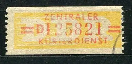 (17158) DDR Dienst B Nr.17 - D          O  gestempelt