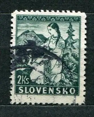 Slowakei Nr.43         O  used       (039)
