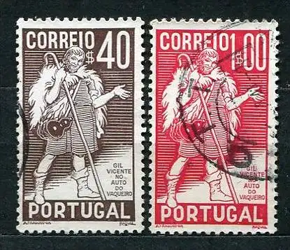 (092) Portugal Nr.599/600         O  gestempelt