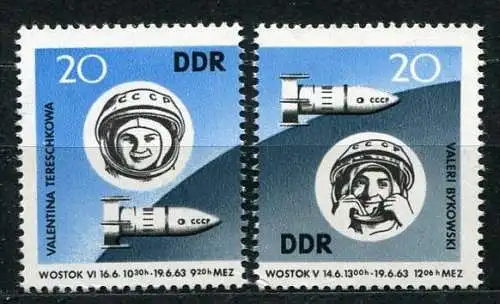 DDR  Nr.970/1     ** mint       (17056) ( Jahr 1963 )