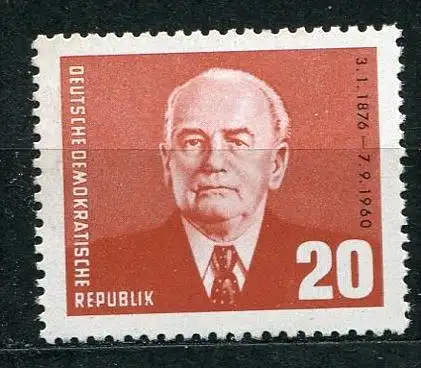DDR  Nr.807     ** mint       (17025) ( Jahr 1961 )