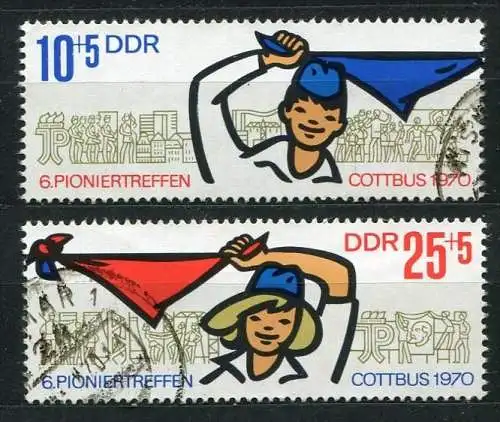 (16865) DDR Nr.1596/7        O  gestempelt