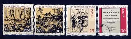 (16766) DDR Nr.1655/8      O  gestempelt