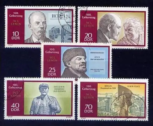 (16737) DDR Nr.1557/61      O  gestempelt