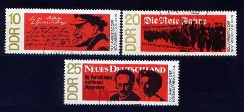 (16693) DDR Nr.1417/9         O  gestempelt