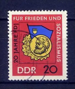 DDR Nr.1167         O  used       (16615) ( Jahr: 1966 )