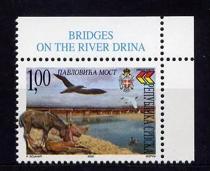 (002) Serbische Republik Bosnien & Herzegowina Nr.163         **  postfrisch