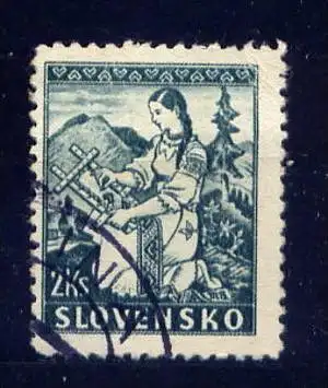 Slowakei Nr.43         O  used       (011)