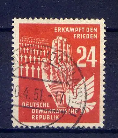 DDR Nr.279     O  used   (15458) (Jahr:1950)