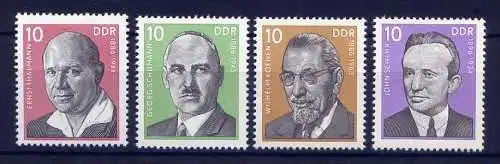 DDR Nr.2107/10         ** mint       (14871) ( Jahr: 1976 )