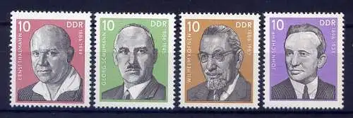 DDR Nr.2107/10         ** mint       (14870) ( Jahr: 1976 )