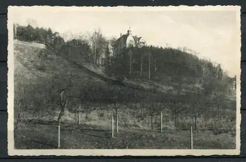 (00059) Radebeul (Sachsen) / Blick zur Gauschule "Haideberg" der NSDAP (Amt für Volkswohlfahrt) - n. gel.