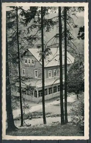 (0075) Gaststätte Bretthäus'l / Erholungsgaststätte im Priessnitztal - gel. 1943