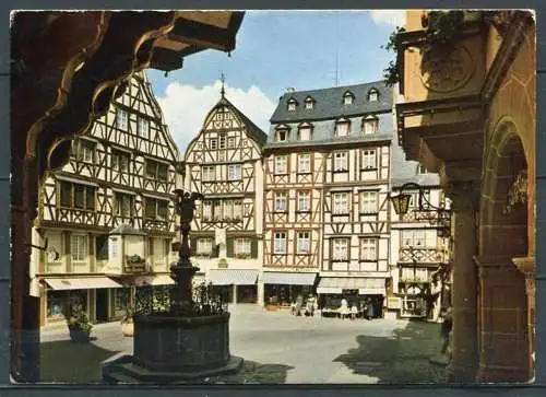 (3132) Bernkastel-Cues a. d. Mosel / Marktplatz - gel.