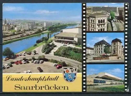 (03117) Landeshauptstadt Saarbrücken / Mehrbildkarte - gel. 1981