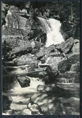 (02997) CSSR / Hohe Tatra / Wasserfall Studenovodské vodopády - gel. 1968 -