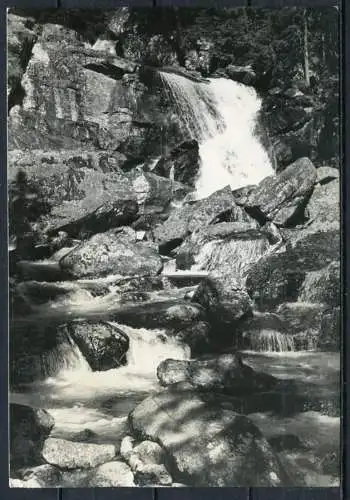 (2997) CSSR / Hohe Tatra / Wasserfall Studenovodské vodopády - gel. 1968 -