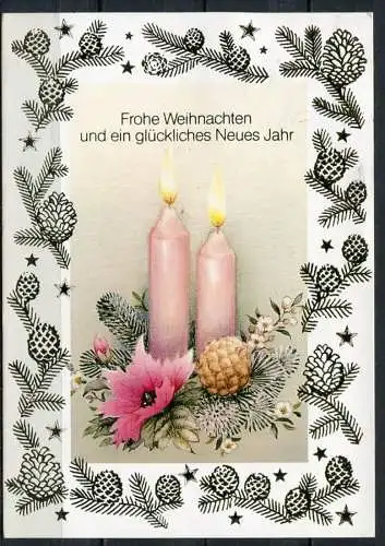 (2941) Frohe Weihnachten und ein glückliches Neues Jahr - gel. 1989 - 22-H3389 HORN