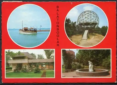 (2857) Balatonboglár (deutsch hist: Sankt Egidi) / Mehrbildkarte - gel. 1978 - NyNT.-1156/781