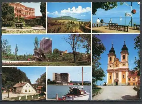 (2847) Grüße aus Balaton / Mehrbildkarte - n. gel. - Nr. OT.-561/751  Bildkunstverlag Budapest