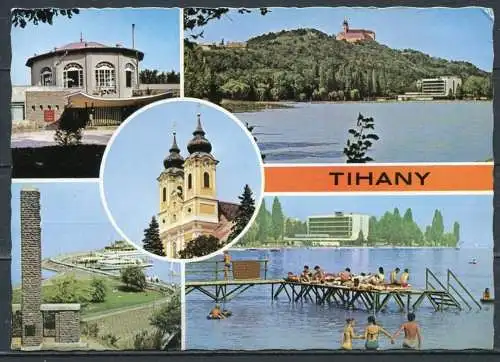 (2844) Tihany / Mehrbildkarte - n. gel. - Ny.NT -674/751.   Bildkunstverlag Budapest