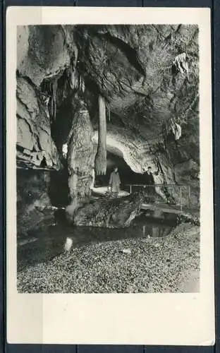 (2838) Jósvafö / Baradla-Höhlen - gel. - Nr. VII.-F. 370  Bildkunstverlag Budapest