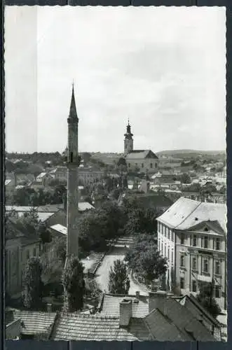 (2836) Eger (deutsch: Erlau) /Ansicht mit dem Minarett - gel. 1967 - Nr. FF V.-98-673  Bildkunstverlag Budapest