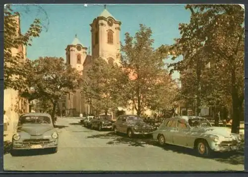 (2829) Gyöngyös (deutsch: Gengeß) / Szent-Bertalan-Kirche /Oldtimer - gel.