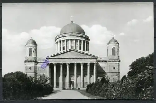 (2824) Esztergom (deutsch: Gran) / Basilica / Dom - gel. - Nr. XIV. 3-633  Bildkunstverlag Budapest