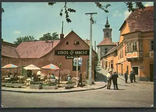 (2818) Szentendre (Sankt Andrä) /Gaststätte / Biergarten / Restaurant - gel. -  Bildkunstverlag Budapest