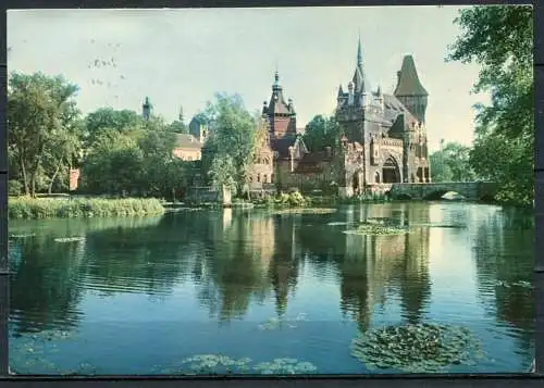 (2816) Budapest / Burg Vajdahunyad - gel. - Nr. I.-501/692.  Bildkunstverlag Budapest