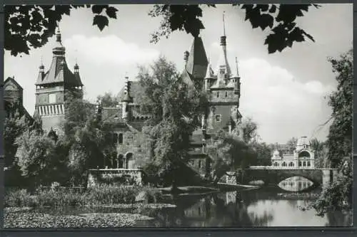 (2813) Budapest / Burg Vajdahunyad - gel. - Nr. I. 110-603  Bildkunstverlag Budapest