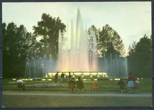 (2805) Budapest / Margareteninsel / Springbrunnen - n. gel. - Nr. I. 303/651  Bildkunstverlag Budapest