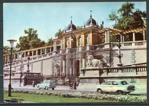 (2800) Budapest / Eingang des Jugendparkes / Oldtimer - n. gel. - Nr. I. 226/623  Bildkunstverlag Budapest