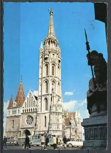 (2779) Budapest / Mathiaskirche - gel. - Nr. O-I.5352/733.   Bildkunstverlag   Budapest