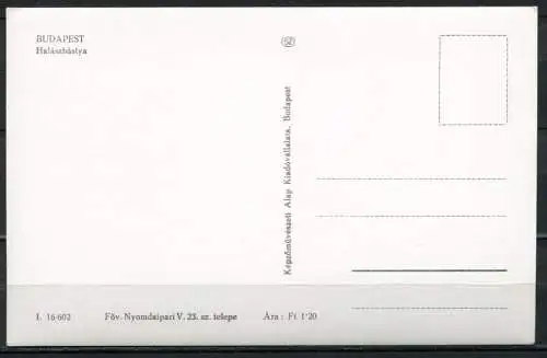 (2774) Budapest / Fischerbastei  - n. gel. - Nr. I. 16-602  Bildkunstverlag  Budapest