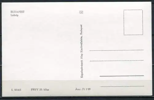 (2768) Budapest / Stadtansicht - n. gel. - Nr. I. 88-611  Bildkunstverlag Budapest