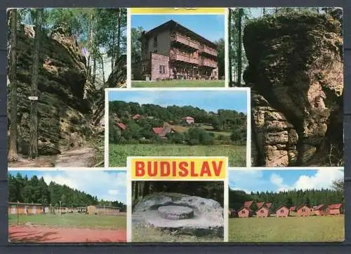 (2740) CSSR / Budislav / Mehrbildkarte - gel. - Verlag Orbis Praha