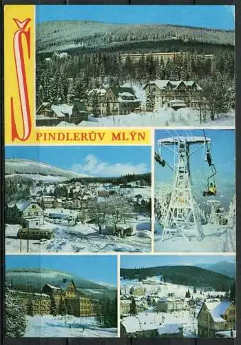 (2735) CSSR / Spindleruv Mlyn - Spindlermühle / Mehrbildkarte - beschrieben