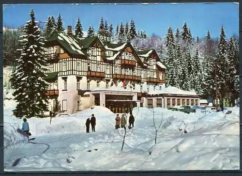 (2722) CSSR / Krkonose - Spindleruv Mlyn / Riesengeb. - Spindlermühle / Hotel "Savoy" - gel.