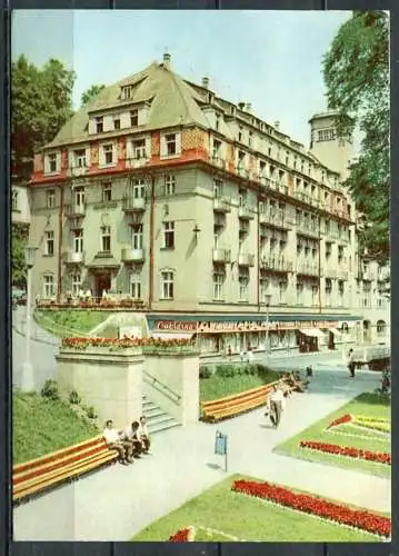 (2716) CSSR / Janské Lázne (deutsch: Johannisbad) / Badehaus - gel. 1972 - Verlag Orbis Praha