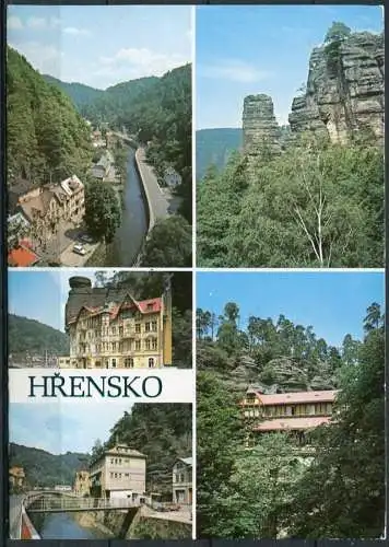 (2691) CSSR / Hrensko (deutsch: Herrnskretschen) / Mehrbildkarte - n. gel.