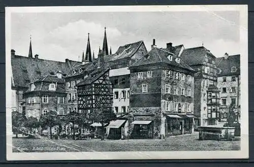 (2660) Eger (Cheb) / Adolf-Hitler-Platz - beschrieben 1942 - Nr. 41 Verlag Josef Köhler, Eger