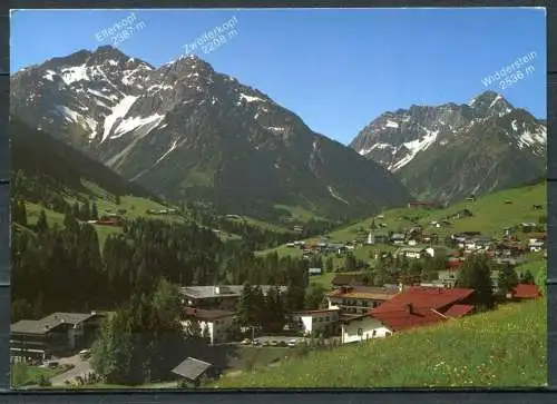 (2529) Hirschegg 1124 m / Kleinwasertal - gel. - Nr. 84/46  Franz Milz Verlag, Füssen/Allgäu