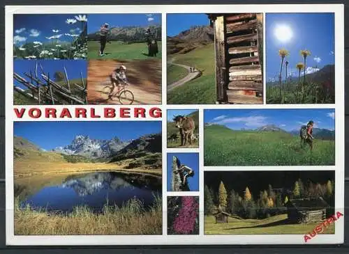 (2526) Impressionen aus Vorarlberg - Mehrbildkarte - gel. - Nr. 57   "Ländle" Verlag GmbH, A-6922 Wolfurt